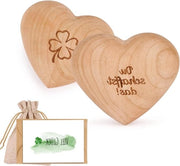 Hart in legno - Portafortuna - Regali per famiglia, amici, pazienti, disoccupati