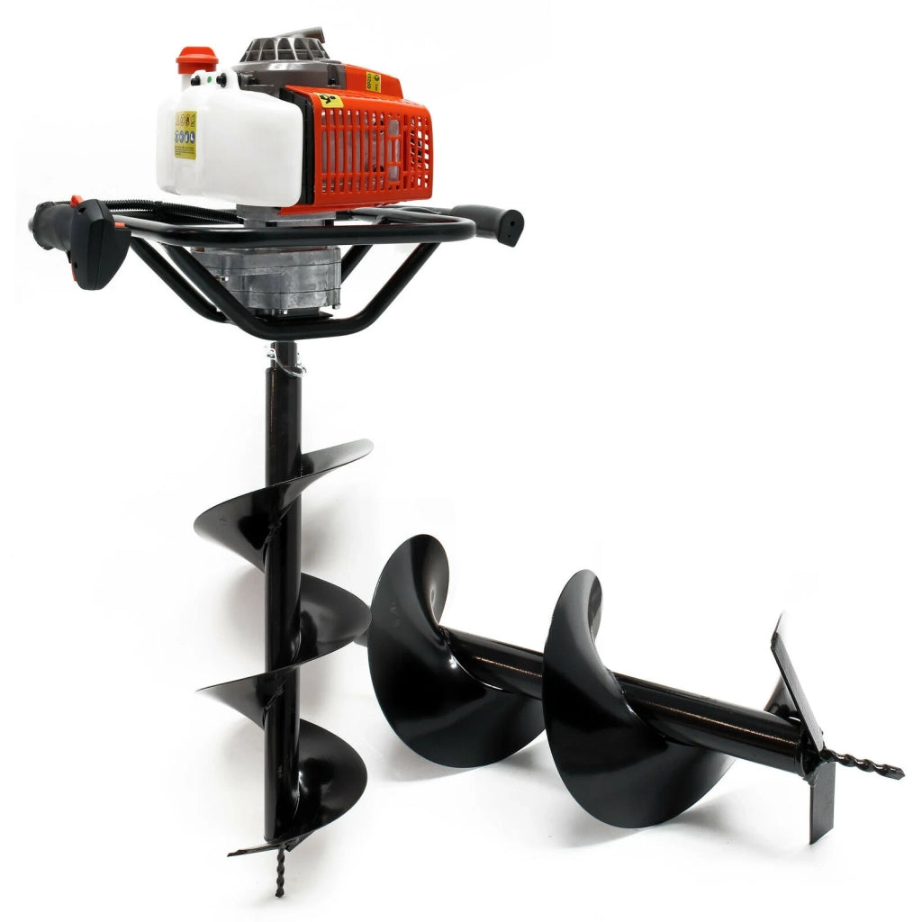 Set trivella termica 63,3 cc 3 CV punta da trapano da 250 mm punta da perforazione da 300 mm trivella per terreno 16_0001569