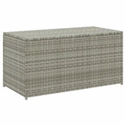Baule da Giardino in Polyrattan 100x50x50 cm Grigio CFW7839577