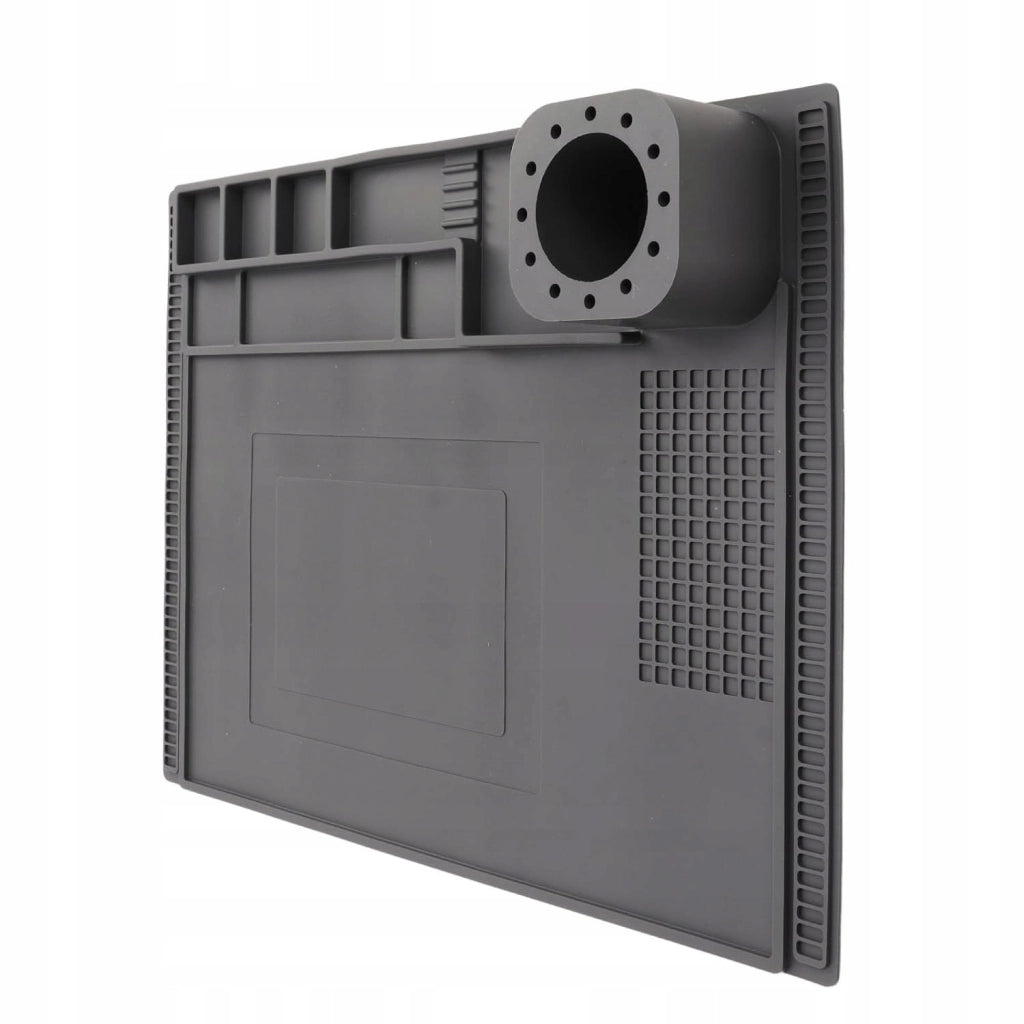 Tappetino Antistatica in Silicone FixZone ProSilica ESD 40x30 – Resistenza 500°C | 120 Scomparti