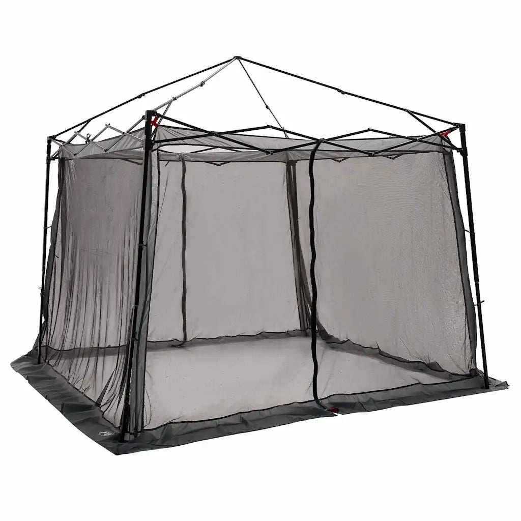 Tenda interna-Tenda da campeggio Grigio e arancione 303 x 303 x 196 cm taffet¨¤