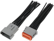 Connettore elettrico sigillato a 12 pin - applicazioni automotive e industriali - 15cm 14AWG - connessione affidabile - adatto per autocircuiti