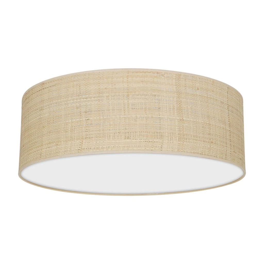 Plafoniera da soffitto Marshall Milagro rattan Ø50 3xE27