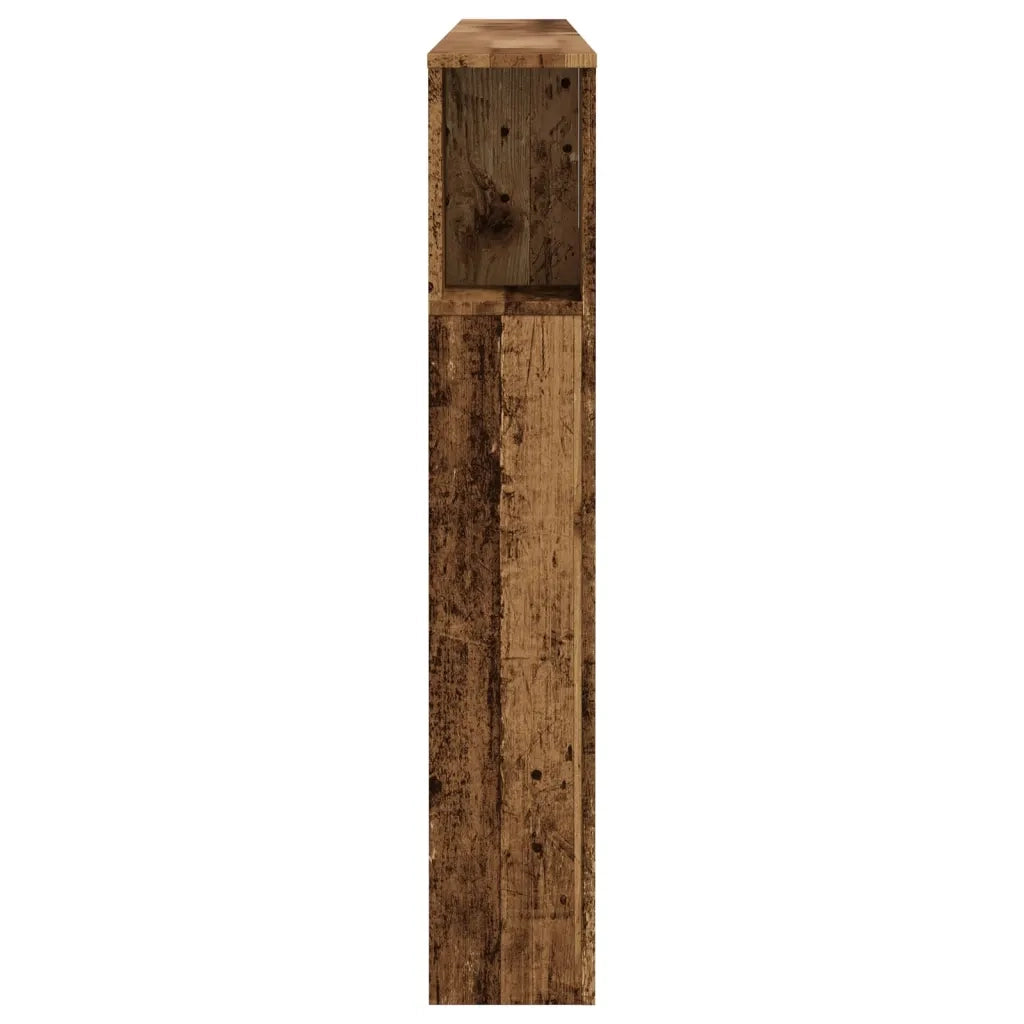 Testiera Contenitore-Testata contenitore Legno Antico 200x18,5x102,5cm Truciolato