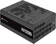 HX1200i Interamente Modulare Ultra-Silenzioso Alimentatore - Compatibilità con Standard ATX 3.0 e PCIe 5.0 - Ventola con Cuscinetto Fluidodinamico - CORSAIR iCUE - 80 PLUS Platinum - Nero