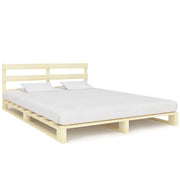 Giroletto in Pallet di Legno Massello di Pino 180x200 cm cod mxl 62111