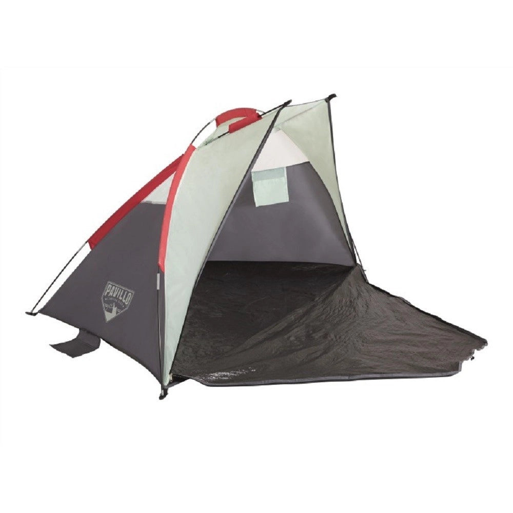 Trade Shop - Tenda Da Spiaggia Ramble 2 Adulti 200x100x100cm Con Tasche Borsa Trasporto 68001 -