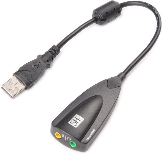 Adattatore audio USB 2.0 esterno - scheda audio 7.1 - Dynamic 3D Surround Sound - compatibile con computer e notebook - plug and play - miglioramento audio