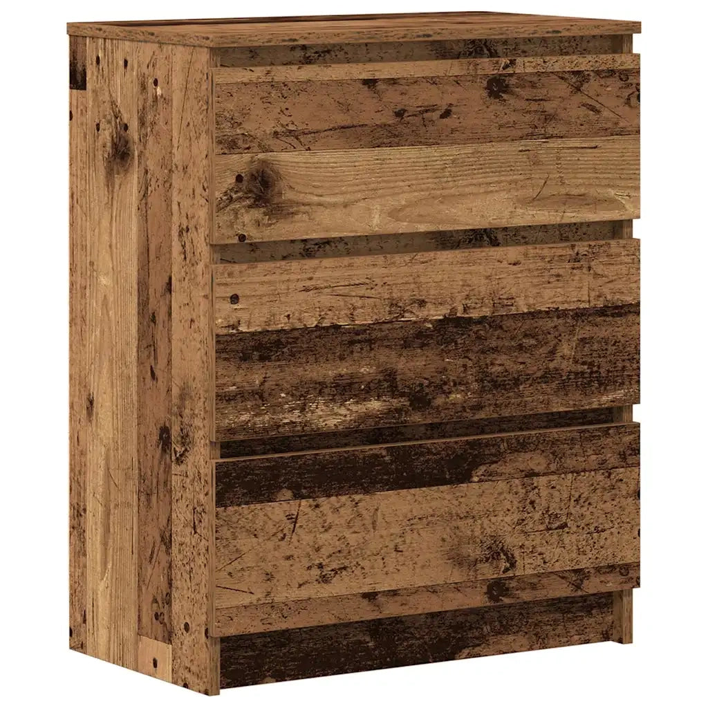 Credenza Legno Antico 60x35x76 cm in Legno Multistrato 862491