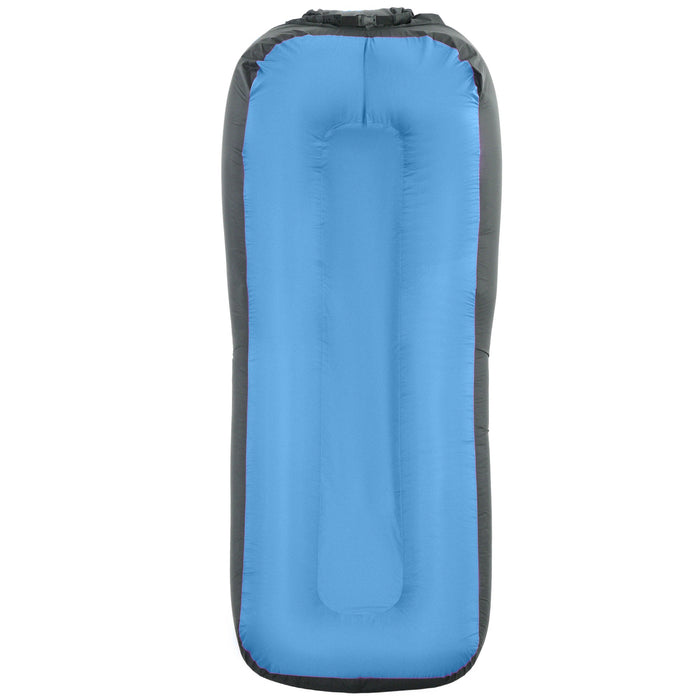 Lettino Gonfiabile da Campeggio 195x83x52 cm Mare con Borsa di Trasporto Blu