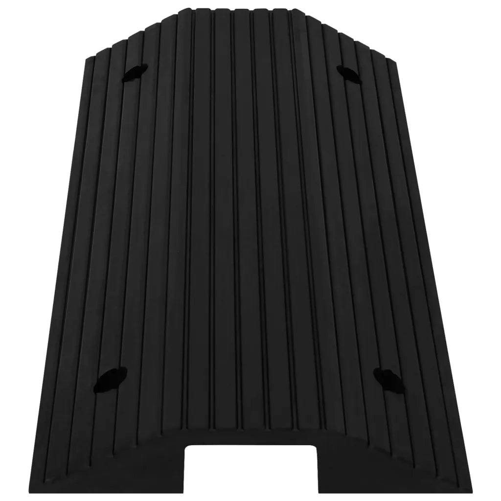 Rampe per Soglia a Ponte 2 pz 80x40x8 cm in Gomma 150979