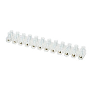 Morsettiera 6A 380V, 12 poli 6mm Leader