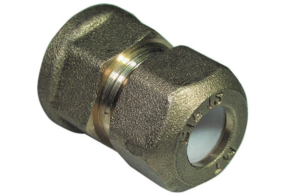 NIPPLE FEMMINA  BICONO PER RAME CON OGIVA TEFLON TIEMME- 1/2 x 10R- TIEMM- pezzi 1