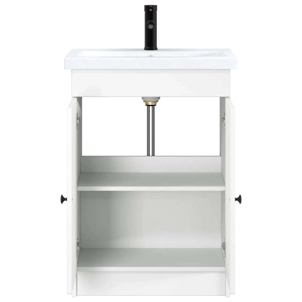 Set di mobili per il bagno Bianco 56 x 37,5 x 81 cm 3404164