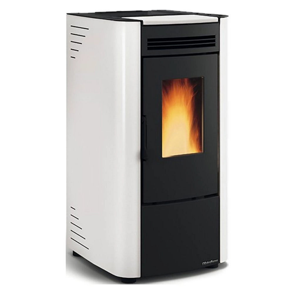 1pz stufa a pellet 'ketty evo 2.0' colore bianco cod:ferx.7002120nlm