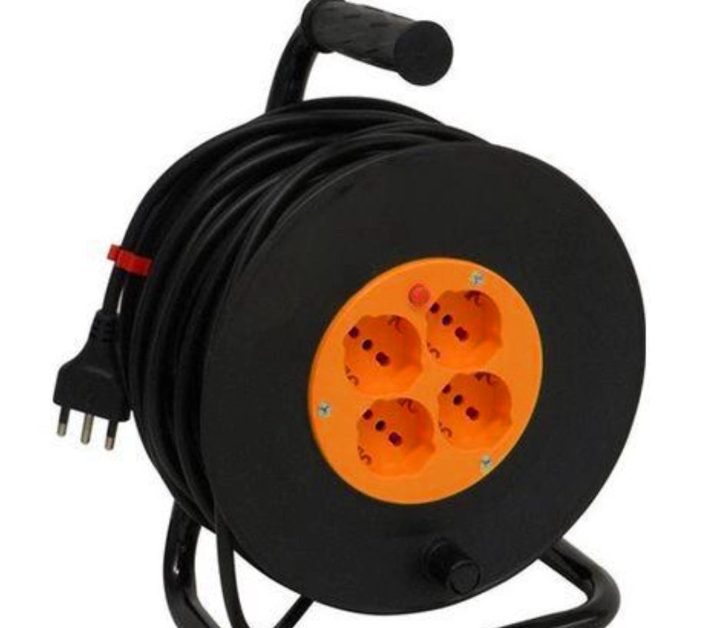 AVVOLGICAVO ELETTRICO IDEAL STAR CON CAVALETTO 25 mt - IDEAL STAR