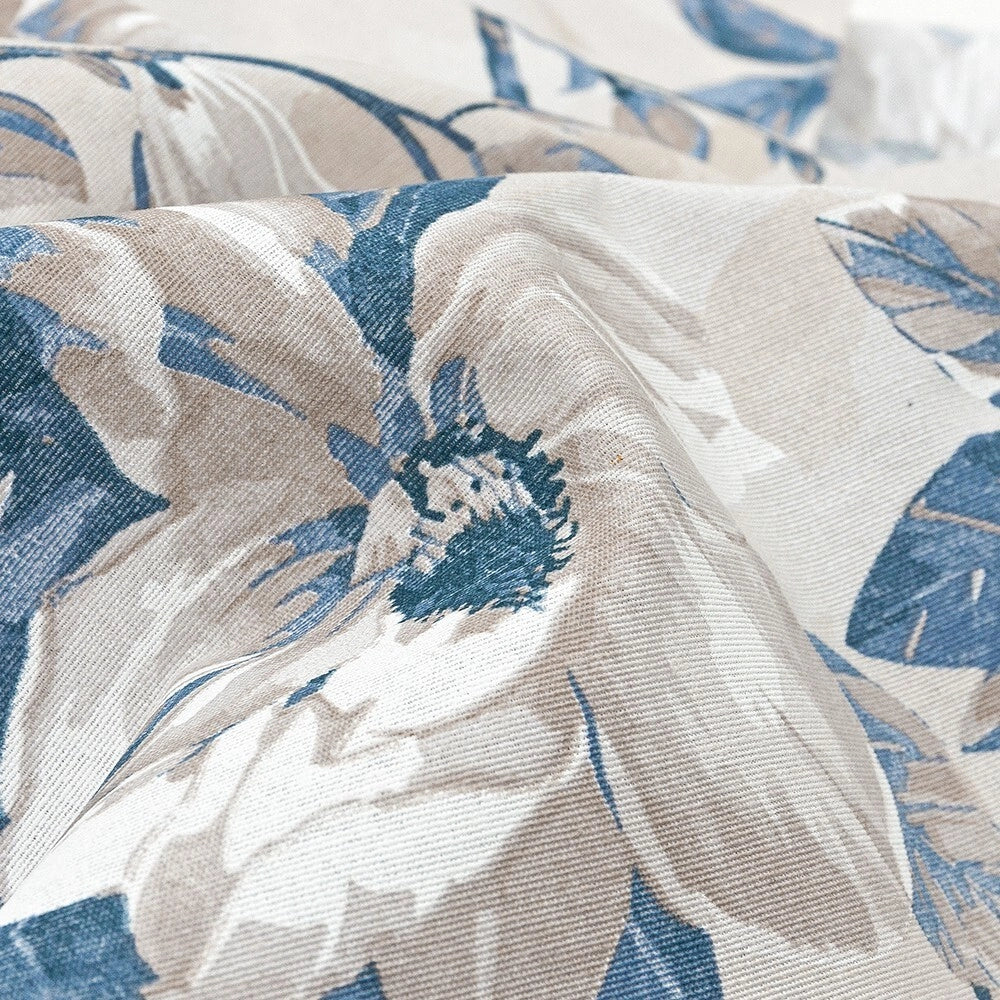 Telo Arredo Fiorito 170X280 Cm Shabby Chic Multiuso Copridivano Cotone Granfoulard Coperta Picnic