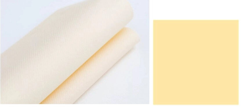 Set 50 Pezzi Tovaglioli da Tavola Carta Simil Tessuto 55 Gr Ivory 40 x 40 cm