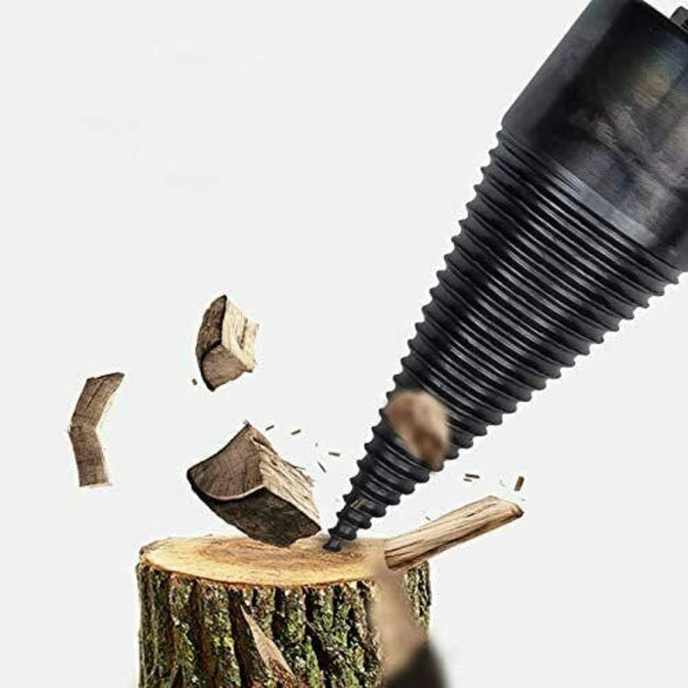 Trade Shop - Punta 50 Mm Spaccare Legno Spaccalegna Uso Domestico Per Trapano Sds Plus -