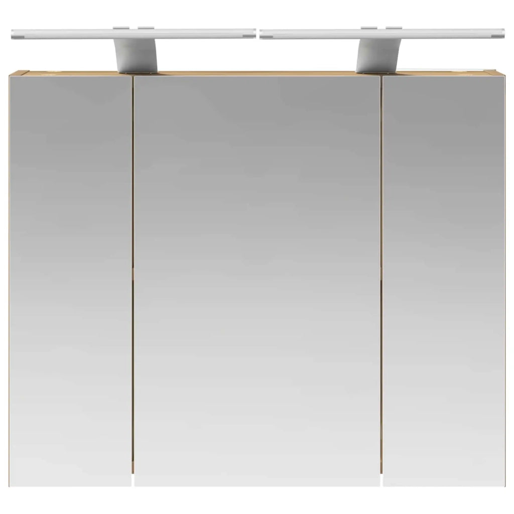 Mobiletto per specchio da bagno Rovere Artigianale