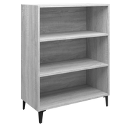 Credenza | Madia | Buffet da pranzo | Armadio da pranzo Grigio Sonoma 69,5x32,5x90 cm in Legno Multistrato