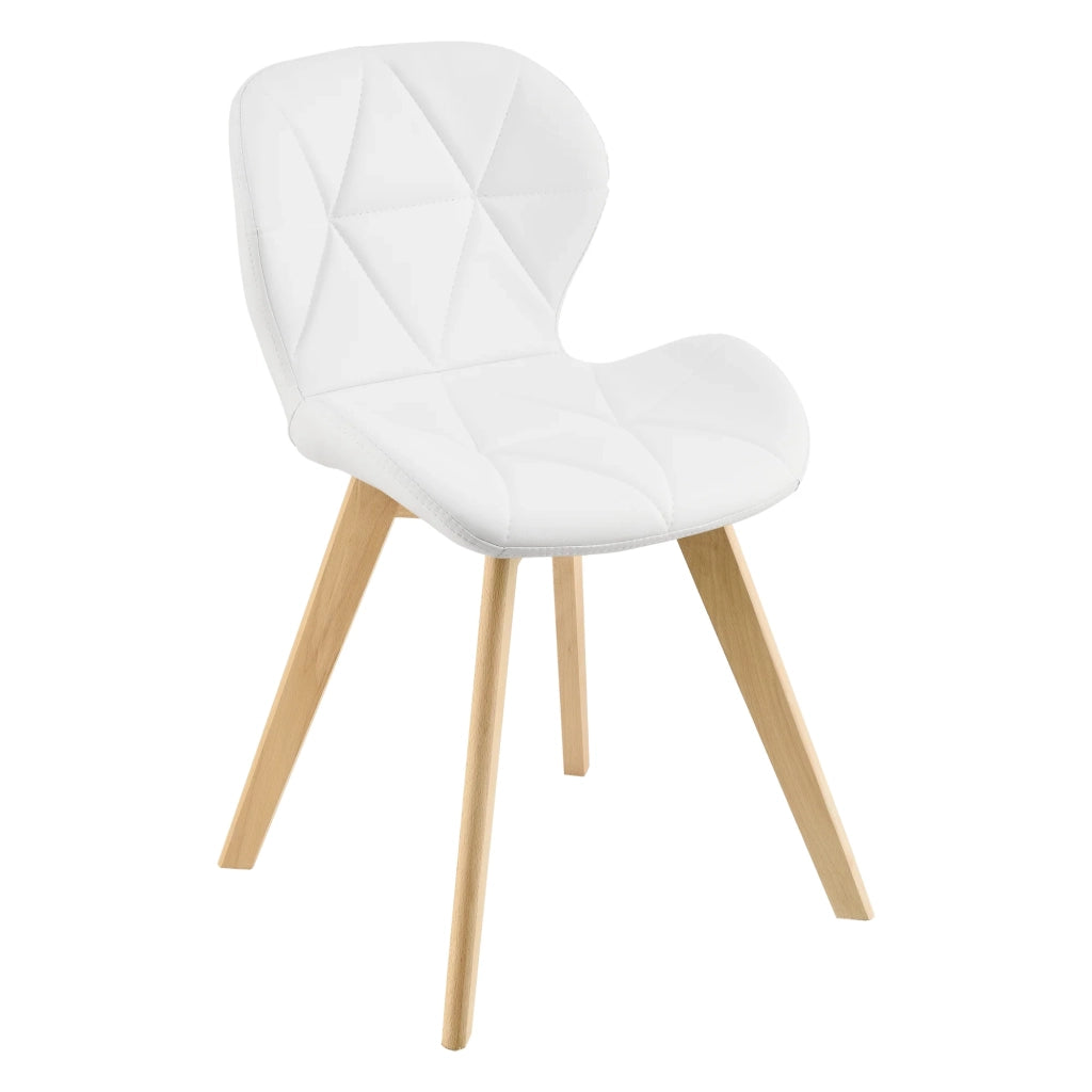 Set 2 sedie in ecopelle 81 x 57 x 49 cm bianco 03_0006756