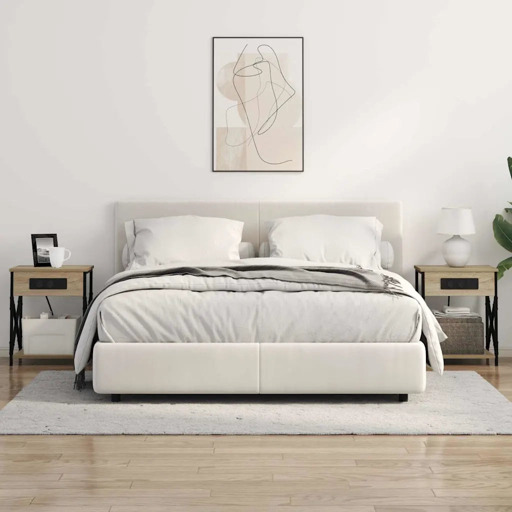 Armadio da Notte 2 pcs Rovere Sonoma 41 x 31 x 51 cm 859508