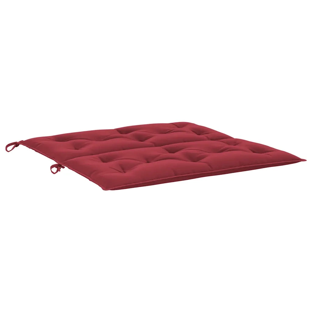 Cuscino per Panca Rosso Vino 100x(50+50)x7cm in Tessuto Oxford 315001