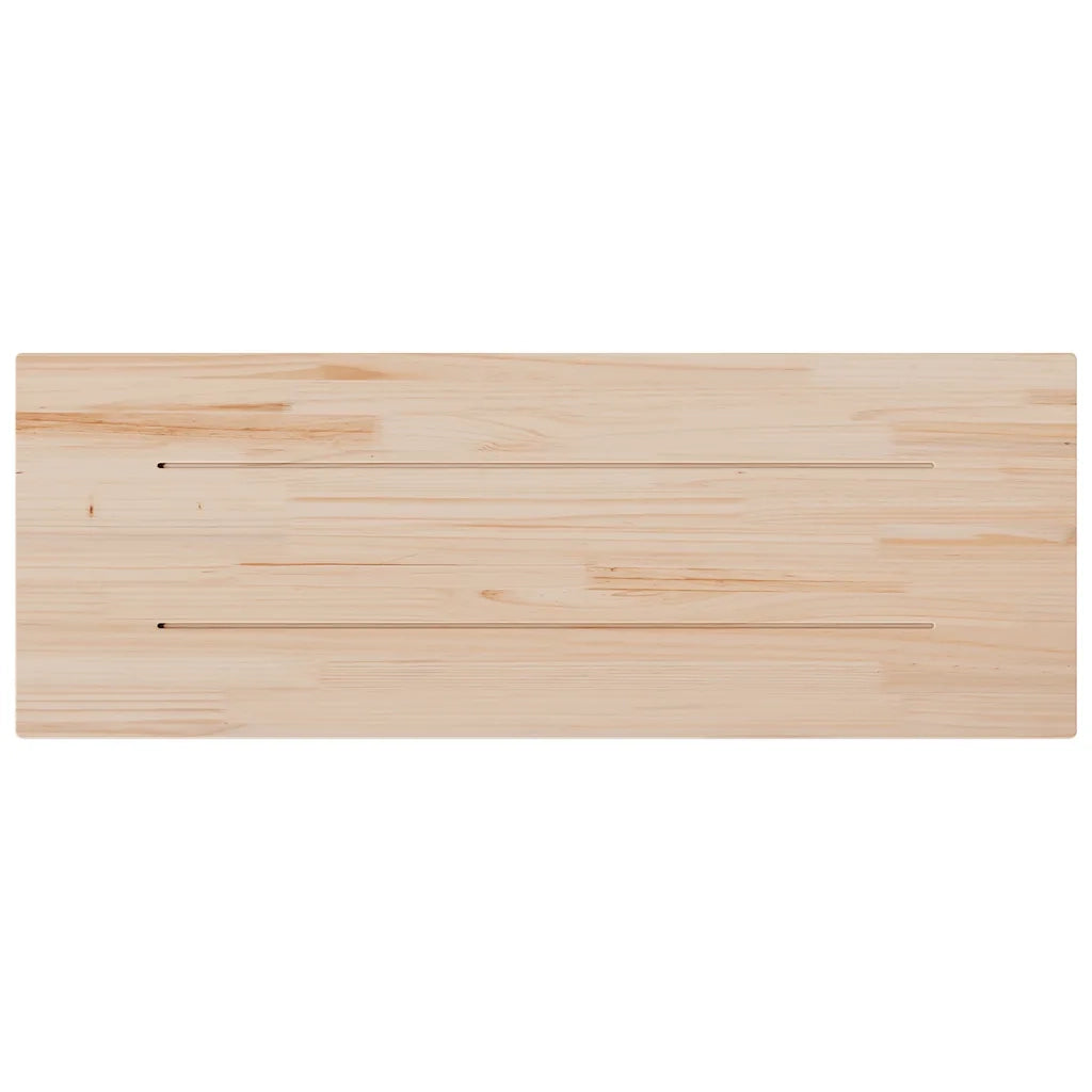 Piano per Tavolo 110x40x1,7 cm Rettangolare Legno Massello Pino