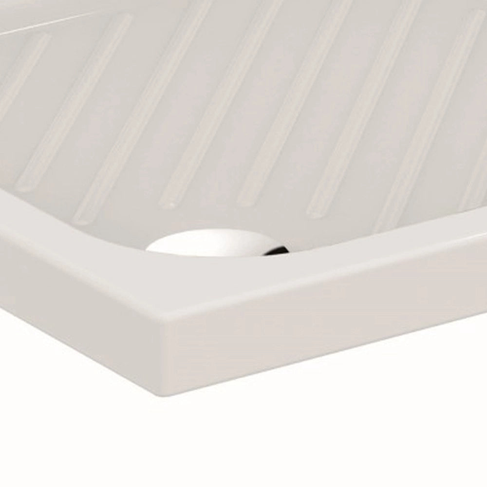 Piatto doccia 100x80 antiscivolo in ceramica - serie gemma 2