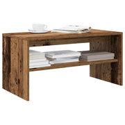 Mobile Porta TV Legno Antico 80x40x40 cm in Legno Multistrato 859116