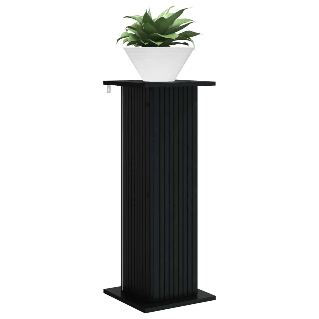 Supporto per piante 2 pz Nero 30,5 x 30 x 80,5 cm 899765