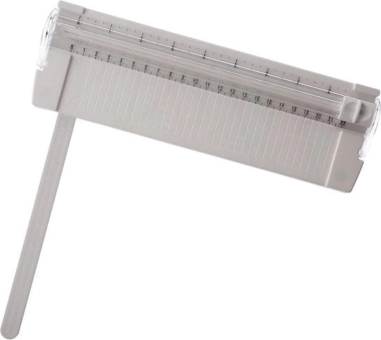Taglierino portatile per A4 e A5 - Strumento per scrapbooking - Taglierino per etichette e cartoncino con funzione di taglio foto