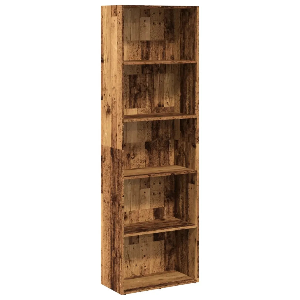 Libreria Legno Antico 60x30x189 cm in Legno Multistrato 857924