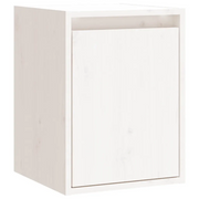 Mobiletto/libreria a muro pratico e dal design moderno 30 x 30 x 40 cm realizzato in legno massello di pino bianco 02_0048081