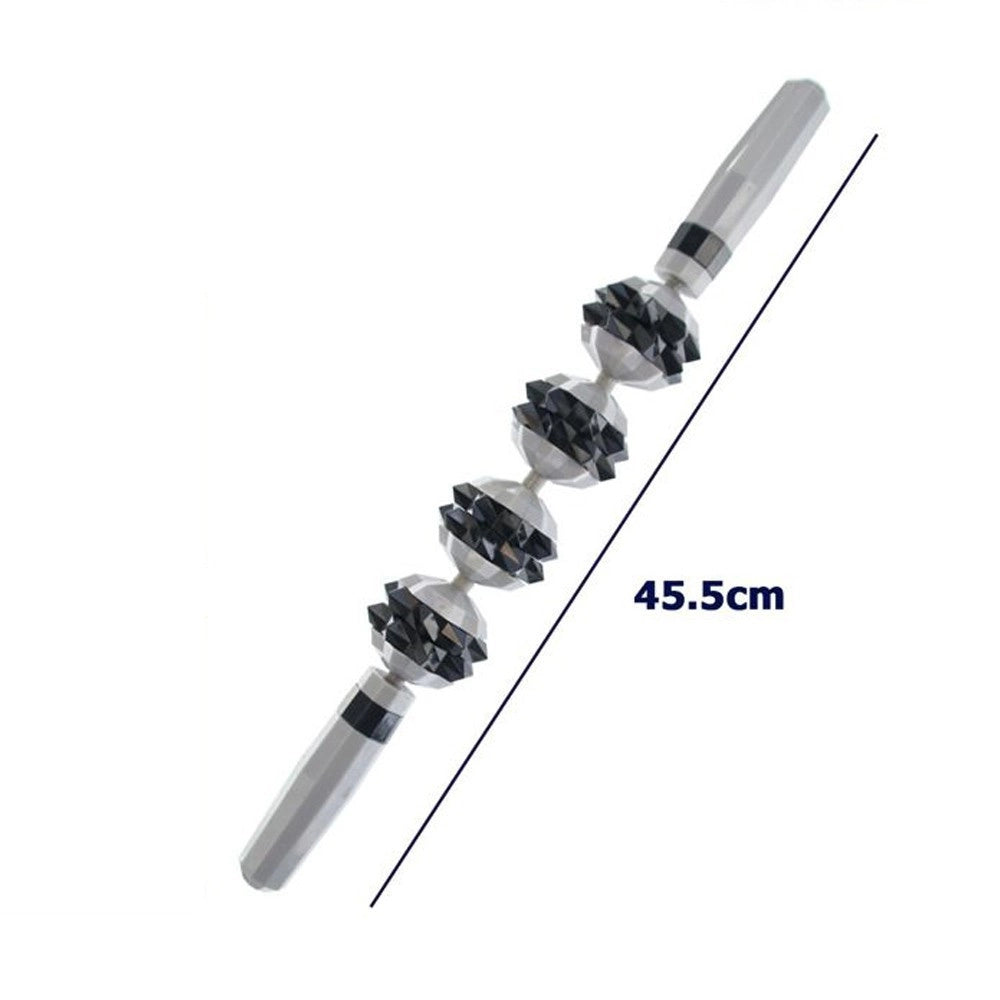 Trade Shop - Rullo Bastone Massaggio Muscolare 45.5cm Gambe, Schiena, Migliora Circolazione -