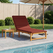 Cuscino per Lettino GEMERT 100% Poliestere Rosso 948595