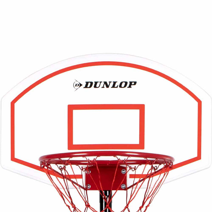 Canestro da Basket Supporto Altezza Regolabile per Esterni Pallacanestro Sport Dunlop