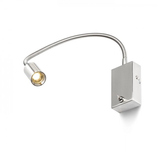 VERSA parete Nickel opaco 230V LED 3W 40° 3000K