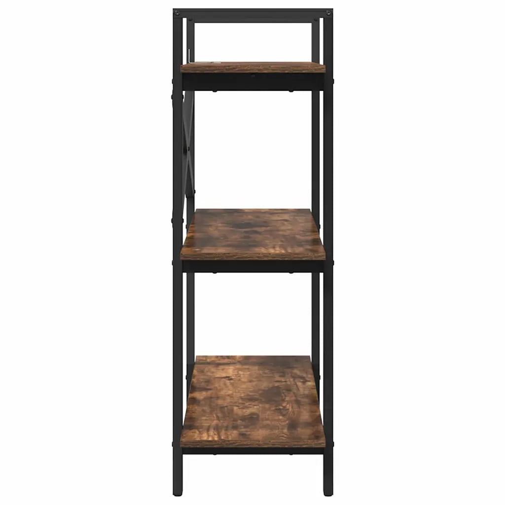 Libreria 3 livelli 100 x 33,5 x 102 cm Legno ingegnerizzato 883948