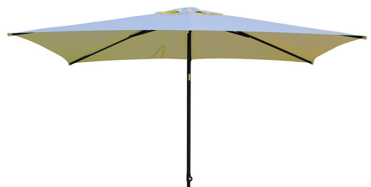 Ombrellone da Giardino 3x2 m Palo Ø35 mm in Alluminio Maffei Kronos Ecrù