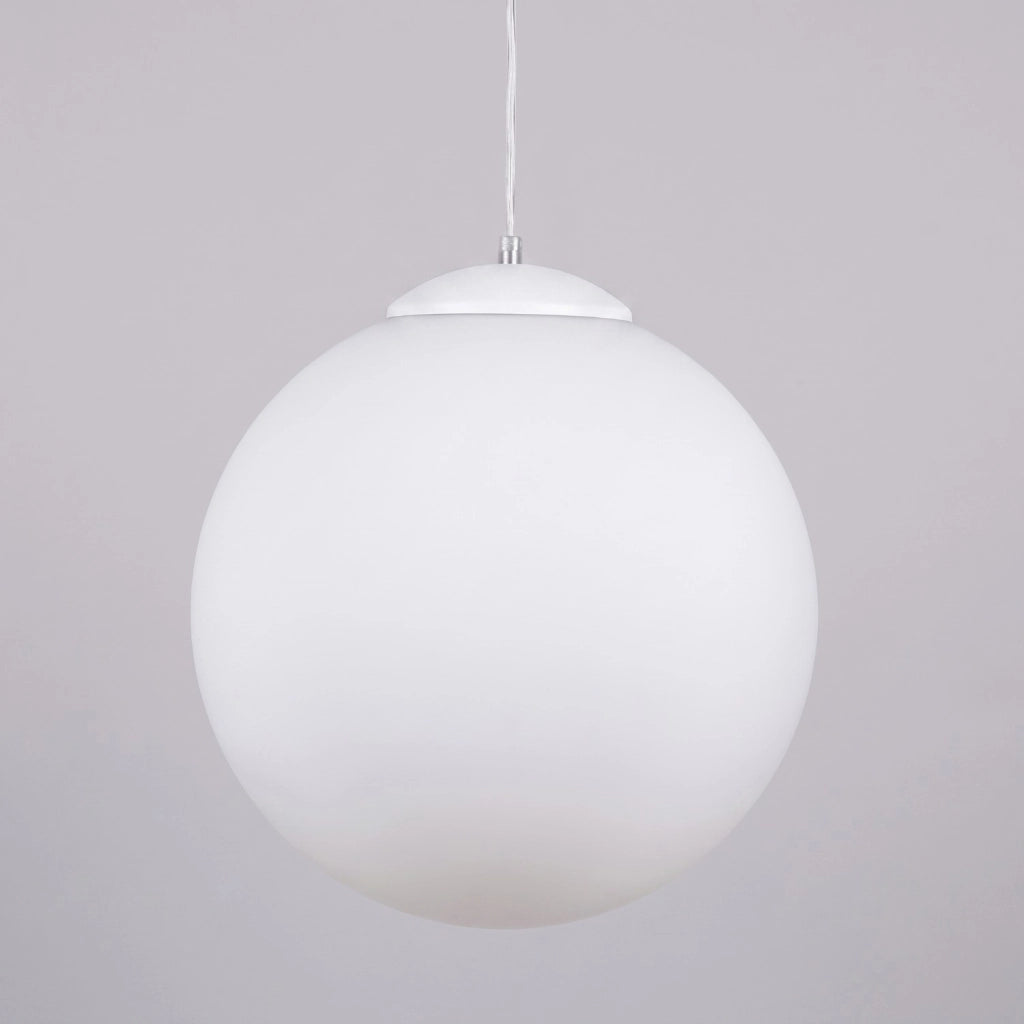 Lampada a sospensione UGO 40 bianca