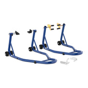 Set di 2 supporti da officina per ruote anteriori e posteriori - sollevamento tramite forche 14_0006464