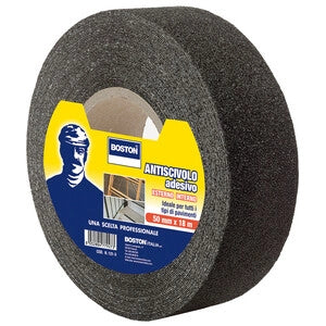 BOSTON NASTRO ANTISDRUCCIOLO 50MMX18M NERO- BOSTON ITALIA- 1,0 pz