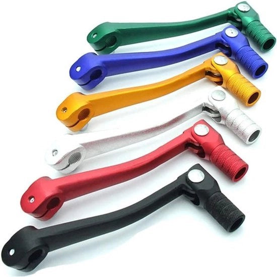 Versnellingshendel Inclinabile Flessibile Nero - Alluminio Lega, Lungo e Corto - 100 mm / 150 mm - Conversione Motocross - Accessori Elettrici per Bicicletta