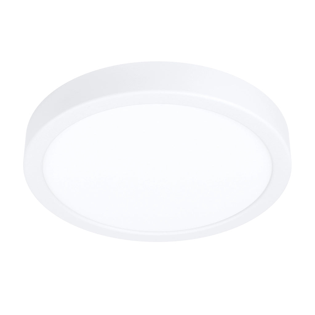 Plafoniera Esterno Contemp Argolis 2 Acciaio Bianco Policarbonato Led D28,5Cm