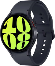 Samsung Galaxy Watch6 44mm, Smartwatch Analisi del Sonno, Monitoraggio Benessere, Batteria a lunga durata, Bluetooth, Ghiera Touch in Alluminio, Graphite (Ricondizionato)