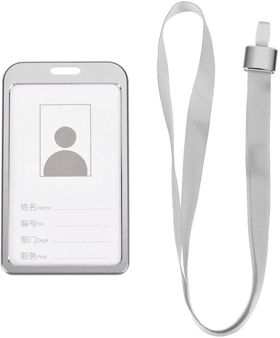 Oggetto di supporto con cordoncino - multifunzionale - 1 pezzo - alluminio e plastica - 9,5 x 2,8 cm