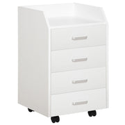 Cassettiera per ufficio ¨C zephmum ¨C bianco 40x36x65 cm