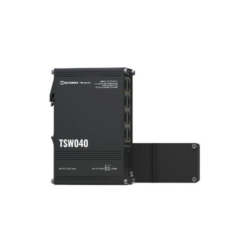 Unmanaged switch industriale, 8xrj45 10/100  poe - no alimentatore - TSW040